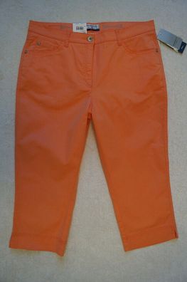 BRAX PADDY Damen Hose Caprihose Gr.40 Regular orange 89,95 € NEU