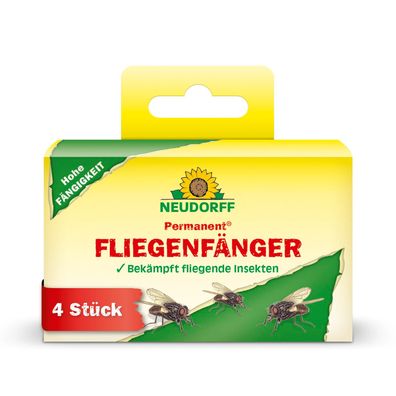 Neudorff Permanent FliegenFänger - 4 Stück