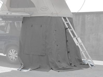 Prime Tech Vorzelt zum Autodachzelt Wasteland XL (grau)