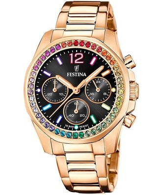 Festina Boyfriend Rainbow Chrono F20639/3 Frauenuhr Boyfriend Rainbow Chrono