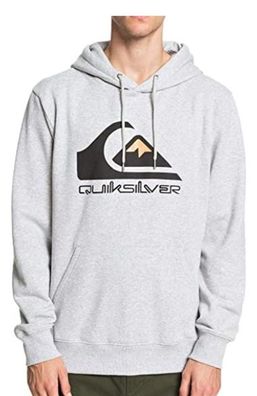 Quiksilver Herren Kapuzenpullover Comp Logo grau