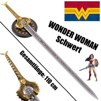 NEU Schwert Godkiller 110cm groß für Cosplay Sammler LARP Wonder Woman Fans