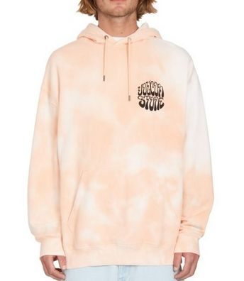 Volcom Hoody Trippin Dye Po Kapuzenpullover peach