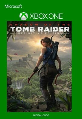 XBOX ONE Spiel Shadow of the Tomb Raider Definitive Edition Game Key Lara Croft