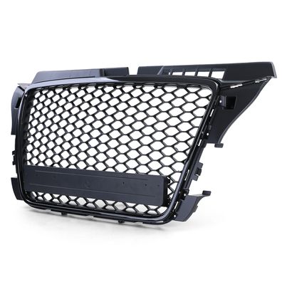 Waben Grill Kühlergrill Sport Optik Schwarz glanz matt für Audi A3 8P 08-12