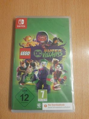 NEU LEGO DC Super Villains für Nintendo Switch Spiel Game OVP Code in Box Comics