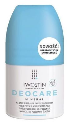 Iwostin Deocare Mineral Roll-on, 50 ml - Langanhaltender Schutz gegen Körpergeruch fé