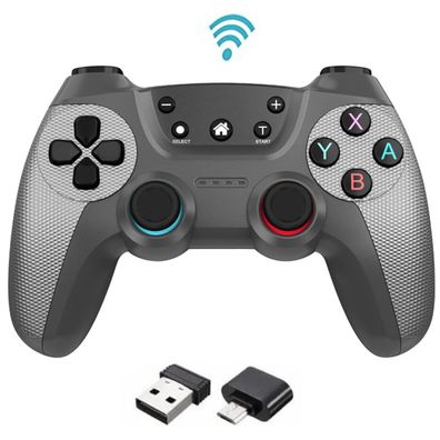 TEKOO 2.4G Gamepad: Wireless Controller (Android/PC/PS2/PS3), Universelle Kompatibili