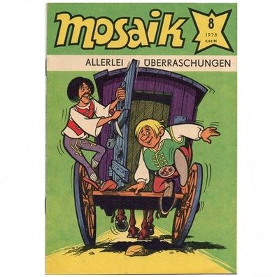 Mosaik Comics Heft Nr 8 von 1978 Digedags Allerlei Überraschungen