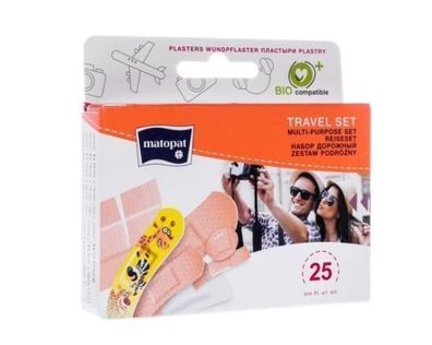 Plastry Travel Set A25, KZAW, 1 Packung