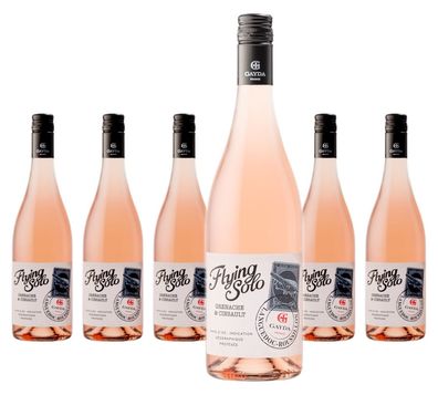 6 x Gayda Flying Solo Grenache - Cinsault Rosé IGP – 2023