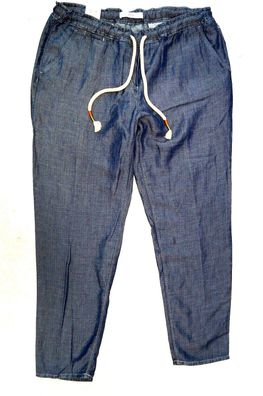 BRAX Melo Hose Relaxed Fit Gr. 44 Regular blau Lyocell / Leinen 99,95 € NEU