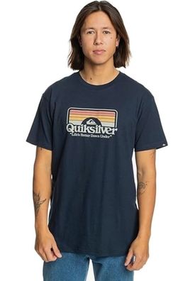 Quiksilver T-Shirt Step Inside navy