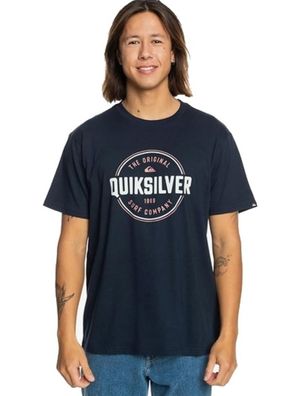 Quiksilver T-Shirt Circle Up blau