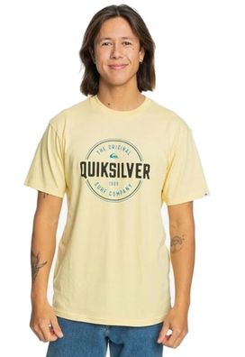 Quiksilver T-Shirt Circle Up gelb