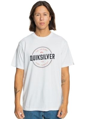 Quiksilver T-Shirt Circle Up weiß