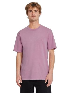 Volcom T-Shirt Solid Stone Steel Purple