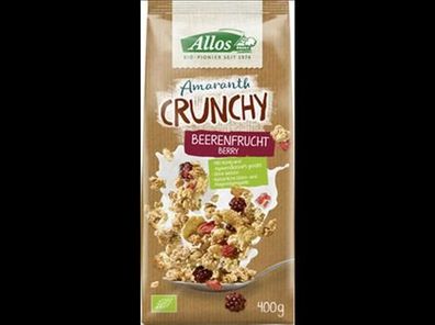 Allos Amaranth Crunchy Beerenfrucht 400g