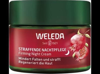 Weleda WELEDA Straffende Nachtpflege Granatapfel & Maca-Peptide 40ml