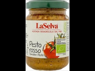 LaSelva Pesto rosso (Tomaten Pesto) - Tomaten Würzpaste 130g