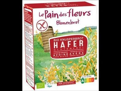 Blumenbrot - Le Pain des Fleurs Bio Knusperbrot Hafer 150g