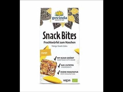 Govinda Snack Bites Mango 100g