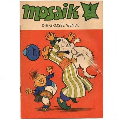 Mosaik Comics Heft Nr. 4 von 1977 Digedags Die Grosse Wende