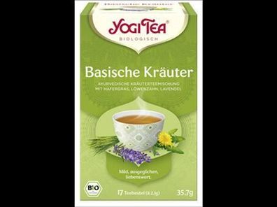 Yogi Tea®, Yogi Tea GmbH Yogi Tea® Basische Kräuter Bio 17x2,1g