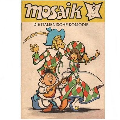 Mosaik Comics Heft Nr. 9 von 1977 Digedags Die Italienische Komödie