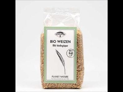 Planet Nature Planet Nature Bio Weizen ganz 500g 500g