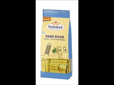 SOMMER Demeter Pane Picco mit Sesam und Schwarzkümmel 150g