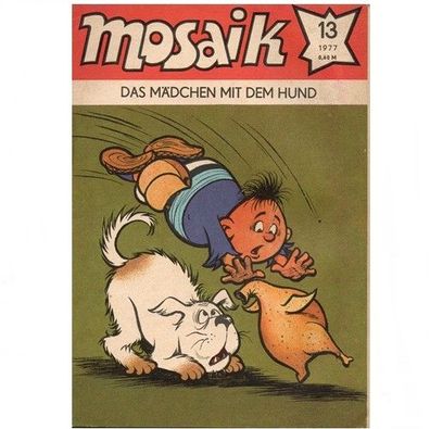 Mosaik Comics Heft Nr. 13 von 1977 Digedags Das Mädchen mit dem Hund