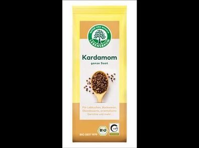 Lebensbaum Kardamom, ganze Saat 50g