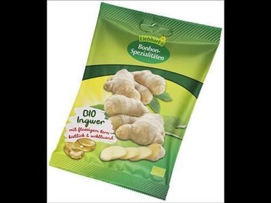 Liebhart´s Gesundkost Bio-Bonbon Ingwer 100g