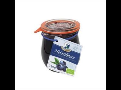 Kiebitzhof Bio Fruchtaufstrich Heidelbeere 220g