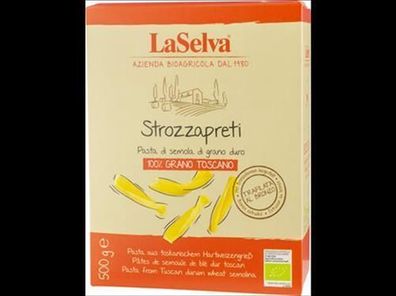 LaSelva Strozzapreti - Teigwaren aus LaSelva-Hartweizengrieß 500g