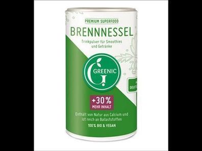 Greenic Brennnessel Superfood Trinkpulver 130g