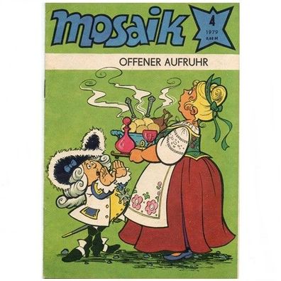 Mosaik Comics Heft Nr. 4 von 1979 Digedags Das Mädchen mit dem Hund