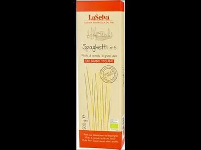 LaSelva Spaghetti n° 5 - Teigwaren aus LaSelva-Hartweizengrieß 500g