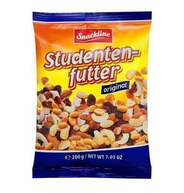 Snackline Studenten Müsli Mischung 200 g - Trail Mix aus Deutschland