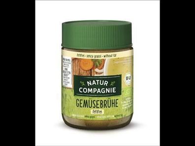 Natur Compagnie Gemüsebrühe fettfrei 162g