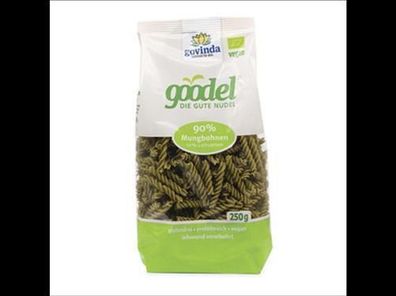 Govinda 6x Goodels - die gute Nudel "Mungbohne-Leinsaat"" 250g