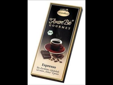 Liebhart´s Gesundkost Bio-Espresso-Zartbitter-Schokolade 100g