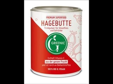 Greenic Hagebutte Superfood Trinkpulver 160g