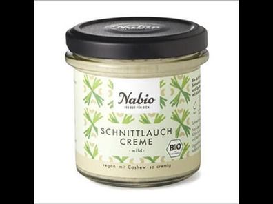 Nabio Nabio Cashew Creme Schnittlauch mild 135g