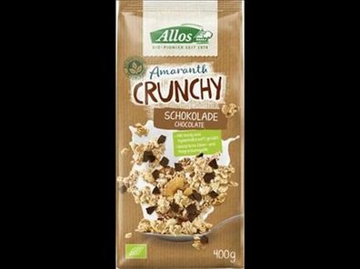 Allos Amaranth Crunchy Schokolade 400g