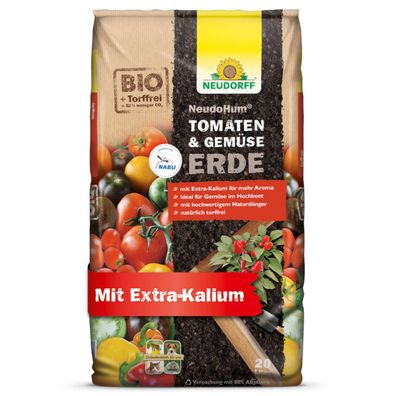 Neudorff NeudoHum Tomaten- und GemüseErde - 20 Liter