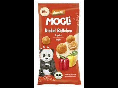 MOGLi Naturkost GmbH Demeter Dinkel Bällchen Paprika 40g