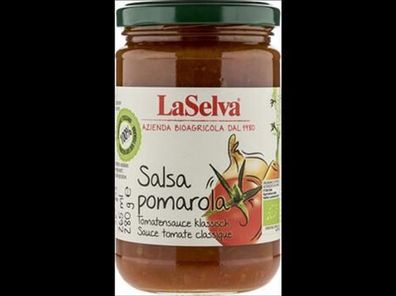 LaSelva Tomatensauce klassisch mit Gemüse - Salsa pomarola 280g