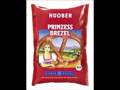 HUOBER BREZEL Prinzess Brezel mit Salz 125g